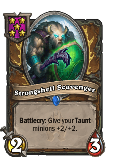 Strongshell Scavenger Card!