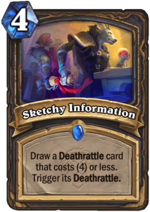 Sketchy Information Card