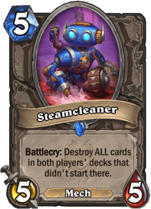 Steamcleaner Card