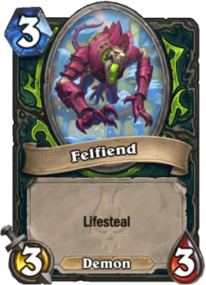 Felfiend Card