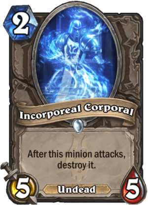 Incorporeal Corporal Card