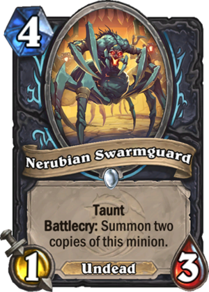 Nerubian Swarmguard Card