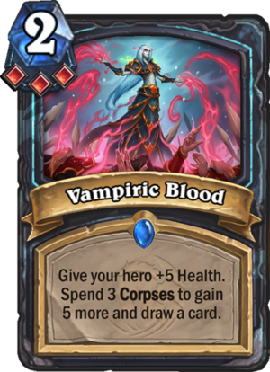 Vampiric Blood Card