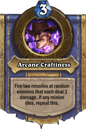 Arcane Craftiness Card