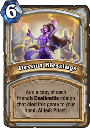 Devout Blessings Card