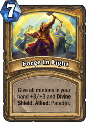 Forge in Light Card