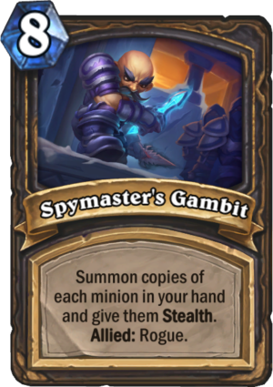 Spymaster’s Gambit Card