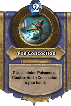 Vile Concoction Card