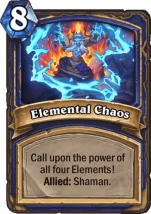 Elemental Chaos Card