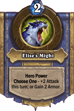 Elise’s Might Card