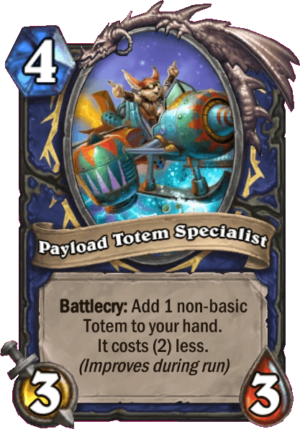 Payload Totem Specialist Card