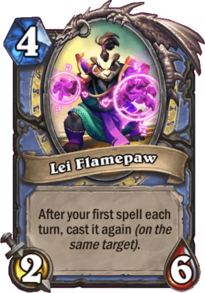 Lei Flamepaw Card