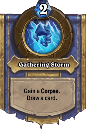 Gathering Storm Card