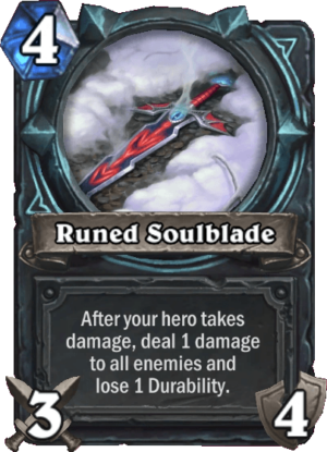 Runed Soulblade Card