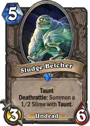 Sludge Belcher Card