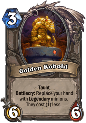 Golden Kobold Card