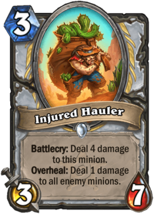 Injured Hauler Card