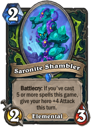 Saronite Shambler Card