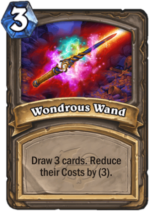 Wondrous Wand Card