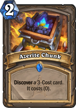 Azerite Chunk Card