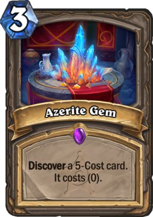 Azerite Gem Card