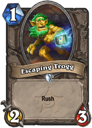 Escaping Trogg Card