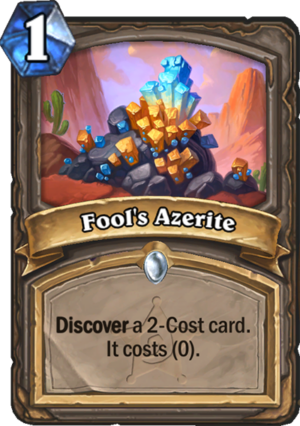 Fool’s Azerite Card