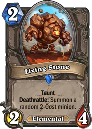 Living Stone Card