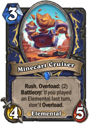 Minecart Cruiser Card