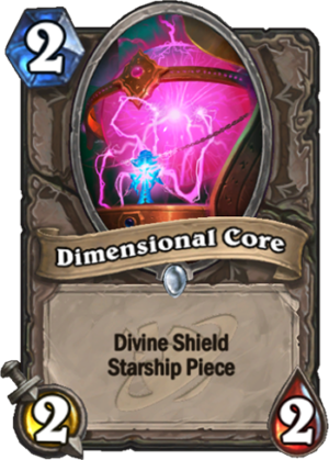 Dimensional Core Card