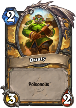 Dusty Card