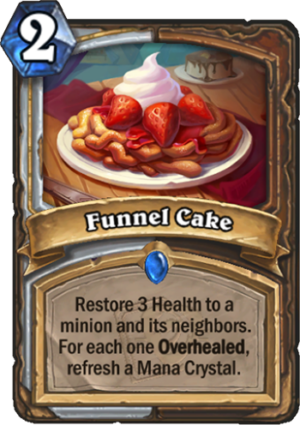 Funnel Cake Card