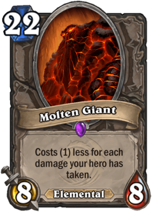 Molten Giant Card