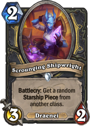 Scrounging Shipwright Card