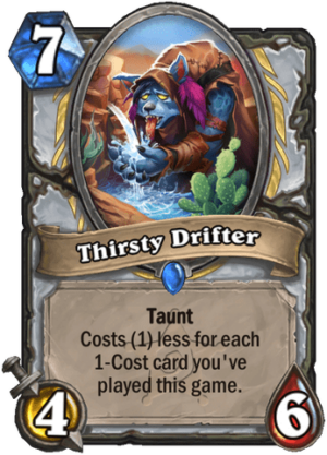 Thirsty Drifter Card