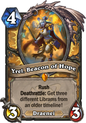 Yrel, Beacon of Hope Card