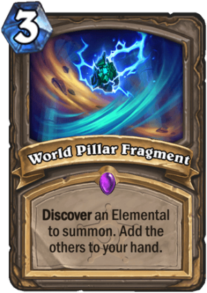 World Pillar Fragment Card