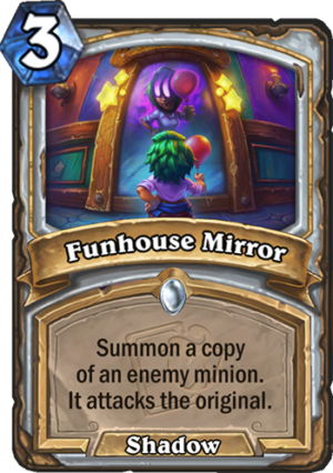 Funhouse Mirror Card