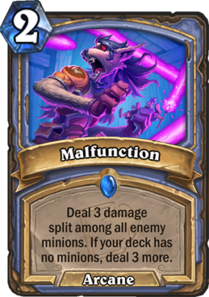 Malfunction Card