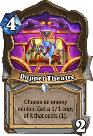 Puppet Theatre Card