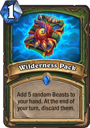 Wilderness Pack Card