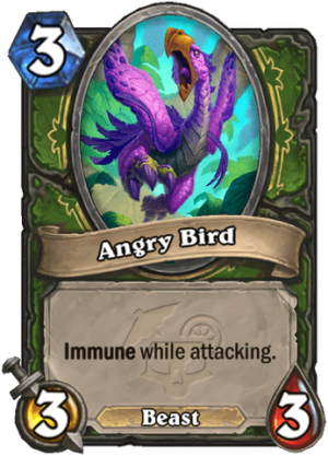 Angry Bird Card