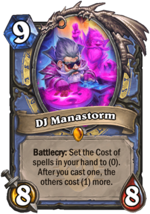 DJ Manastorm Card