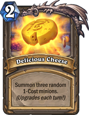 Delicious Cheese Card