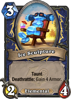 Ice Sculpture Card