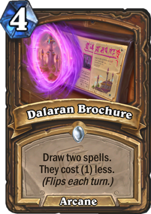 Dalaran Brochure Card