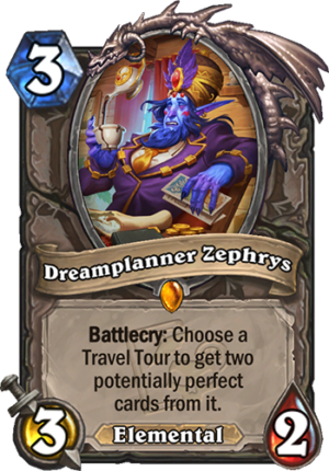 Dreamplanner Zephrys Card