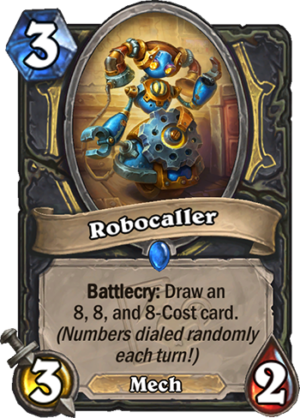 Robocaller Card