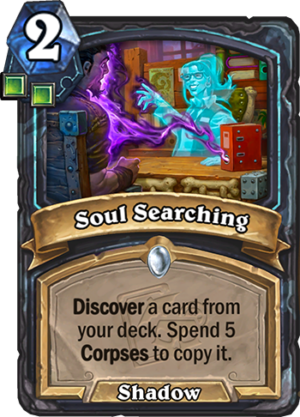 Soul Searching Card