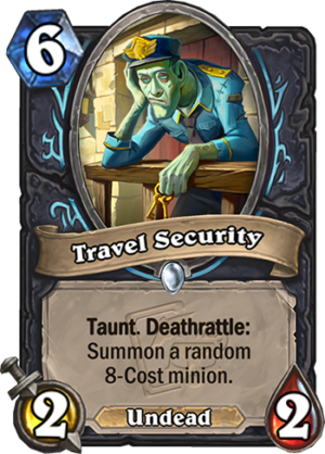 Travel Security Card